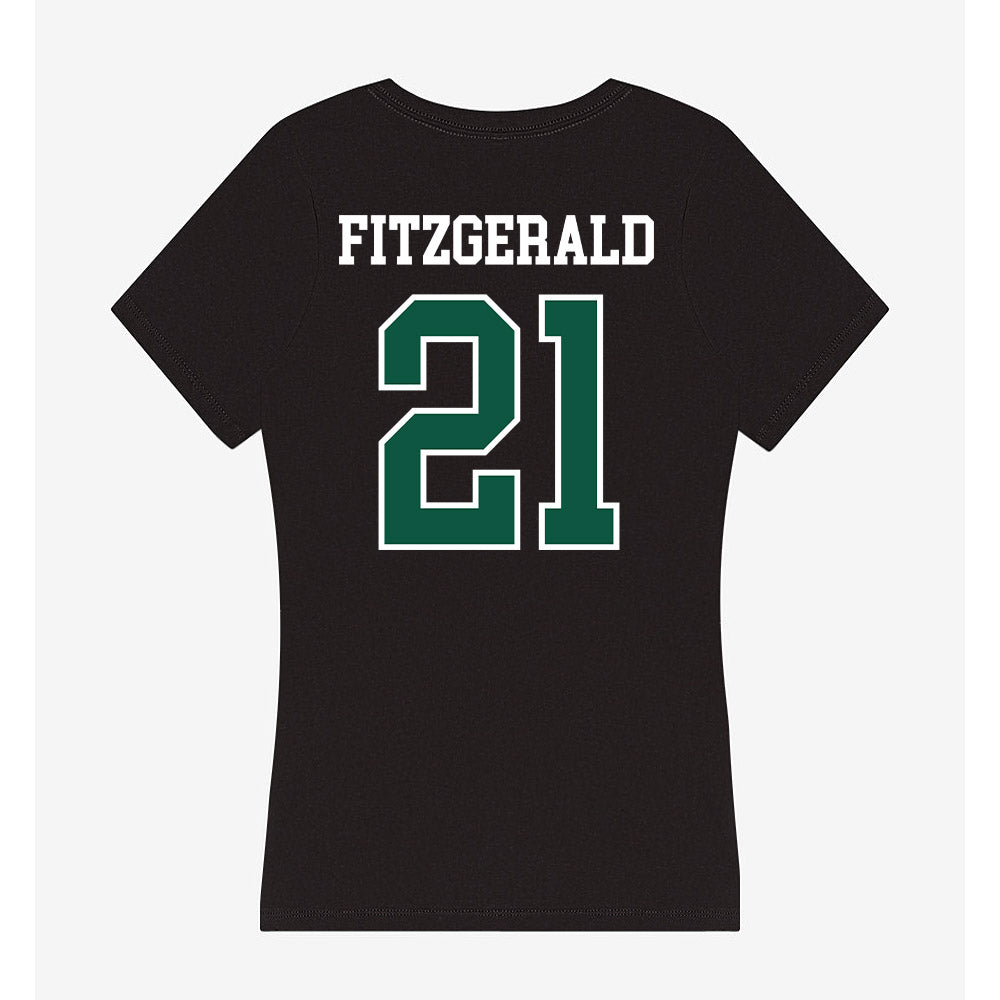 UW Green Bay - NCAA Men's Basketball : Brady Fitzgerald - Women's V-Neck T-Shirt-1