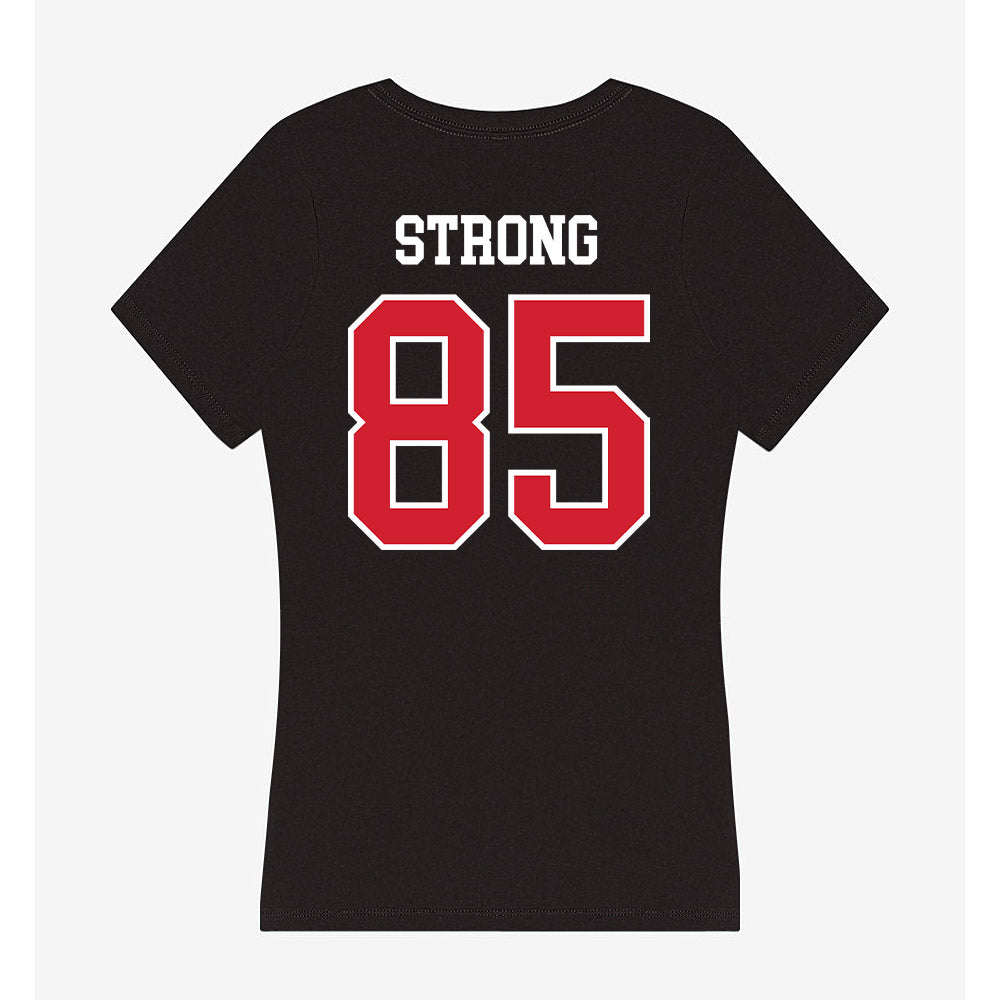 Illinois State - NCAA Football : Will Strong - Women's V-Neck T-Shirt-1