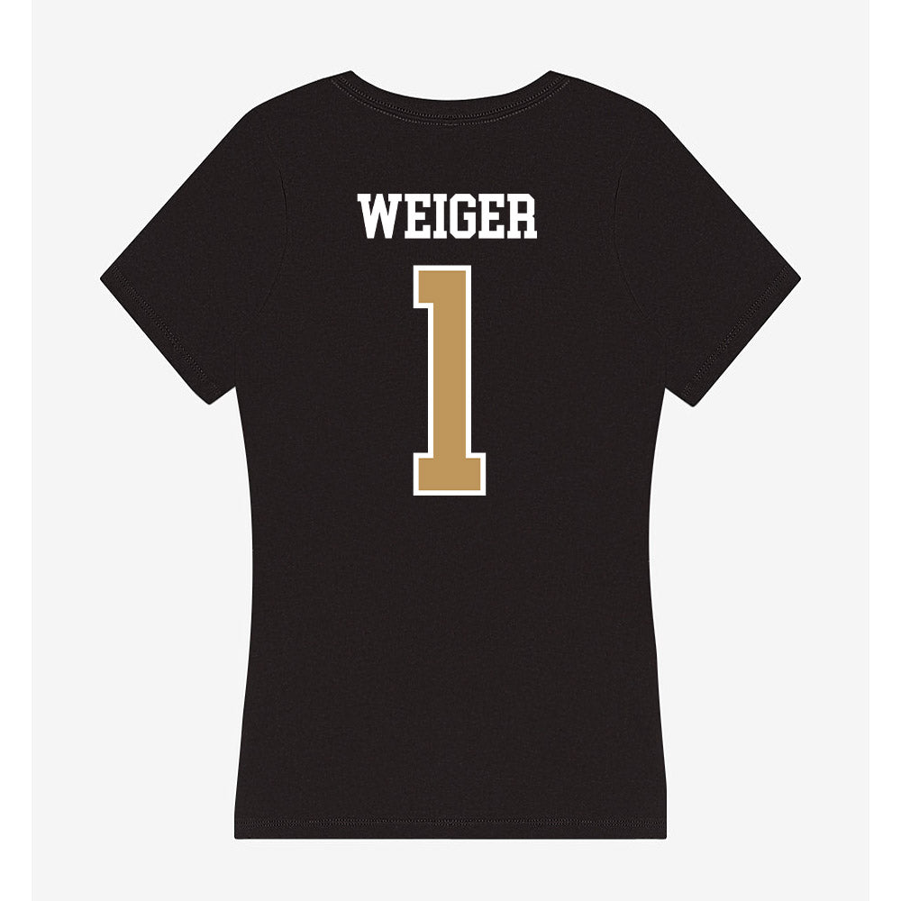 Oakland - NCAA Women's Soccer : Maryn Weiger - Women's V-Neck T-Shirt-1