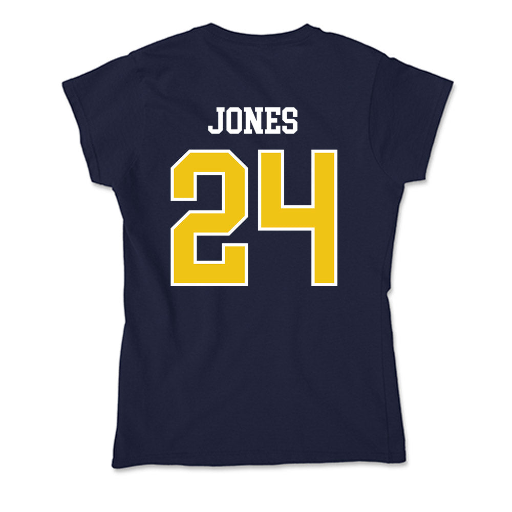 La Salle - NCAA Men's Basketball : Deuce Jones - Soft Style Women’s T-Shirt-1
