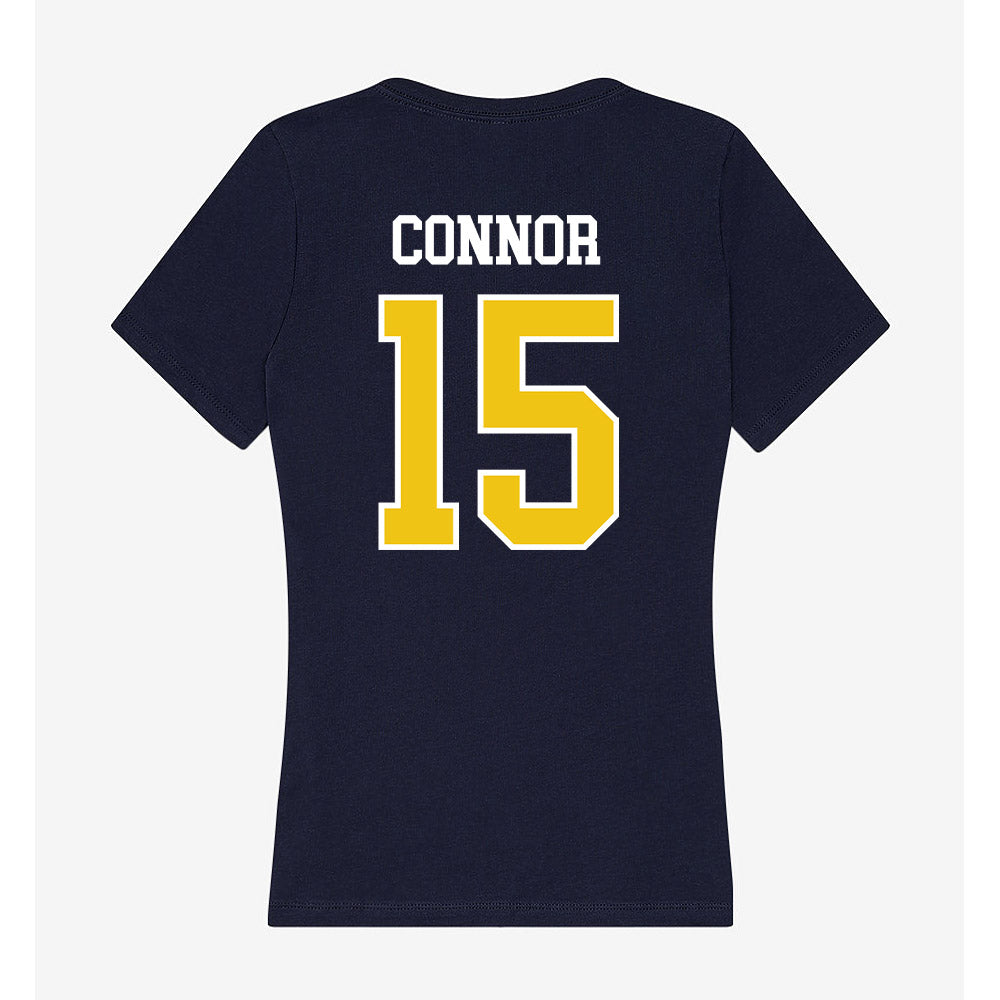 La Salle - NCAA Women's Basketball : Ashleigh Connor - Women's V-Neck T-Shirt-1