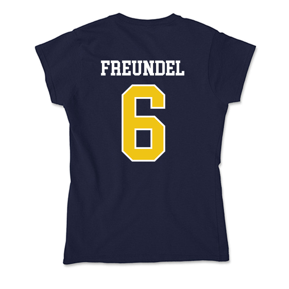 La Salle - NCAA Acrobatics & Tumbling : Joscelynn Freundel - Soft Style Women’s T-Shirt-1