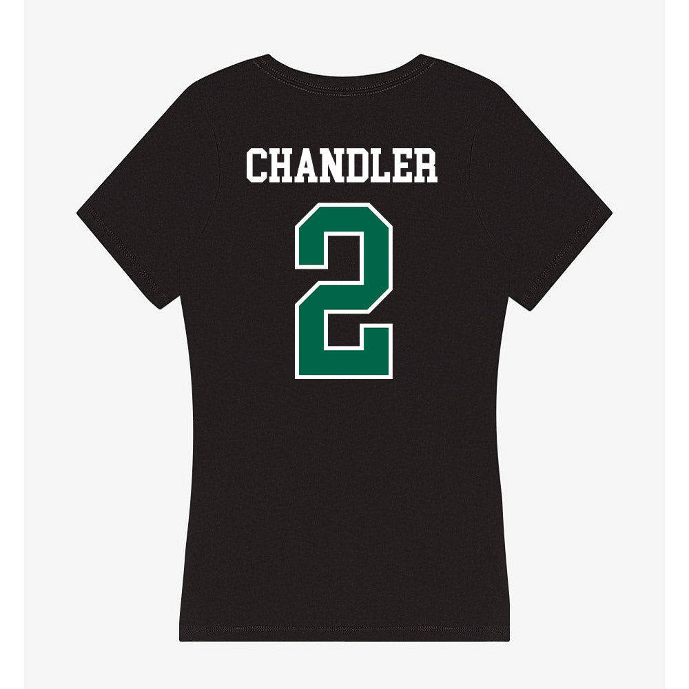 Siena - NCAA Men's Basketball : Antonio Chandler - Women's V-Neck T-Shirt-1