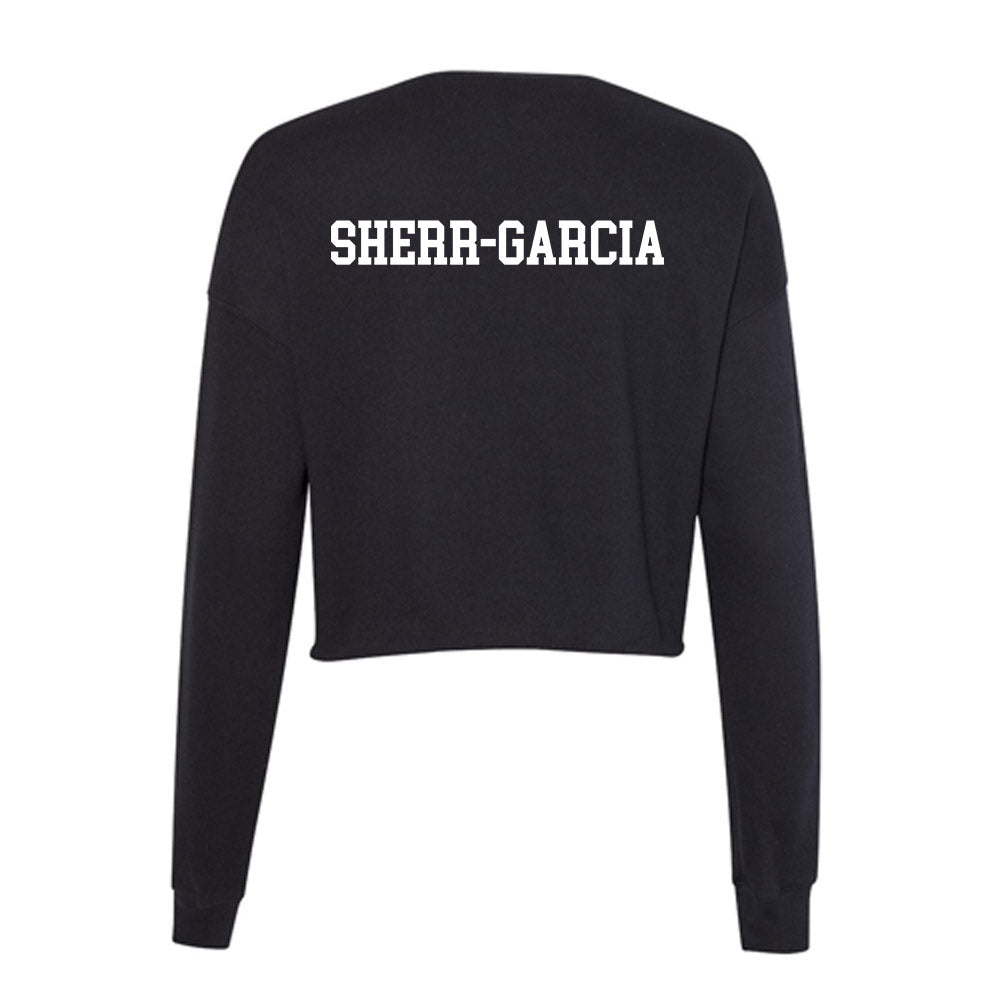 Siena - NCAA Women's Swimming & Diving : bette sherr-garcia - Women's Cropped Crew Fleece-1