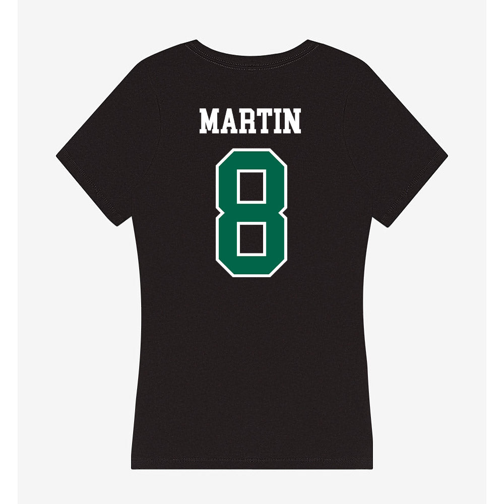 Siena - NCAA Men's Basketball : Mana Martin - Women's V-Neck T-Shirt-1