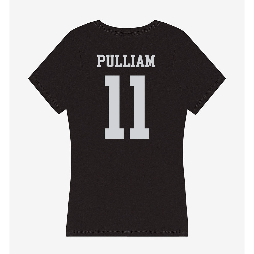 William & Mary - NCAA Men's Basketball : Kyle Pulliam - Classic Shersey Women's V-Neck T-Shirt-1