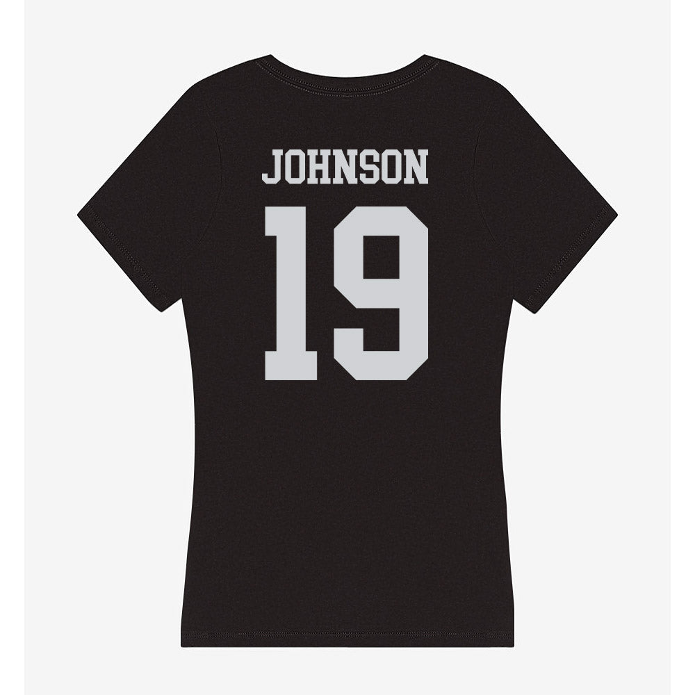 William & Mary - NCAA Football : Harrison Johnson - Classic Shersey Women's V-Neck T-Shirt-1