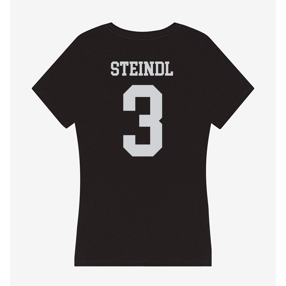 William & Mary - NCAA Women's Basketball : Jordyn Steindl - Classic Shersey Women's V-Neck T-Shirt-1