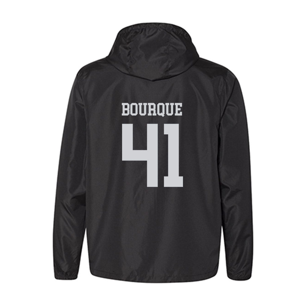 William & Mary - NCAA Baseball : Tom Bourque - Classic Shersey Windbreaker-1
