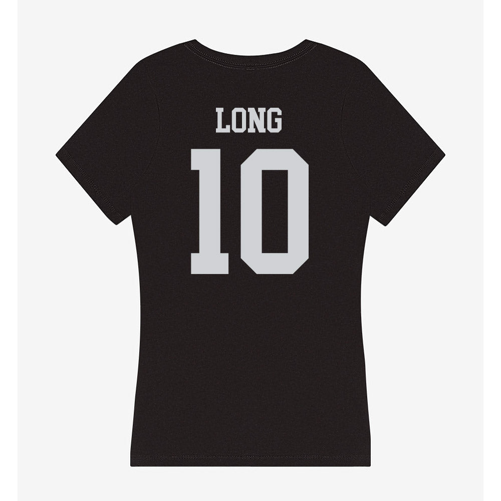 William & Mary - NCAA Women's Basketball : Marley Long - Classic Shersey Women's V-Neck T-Shirt-1
