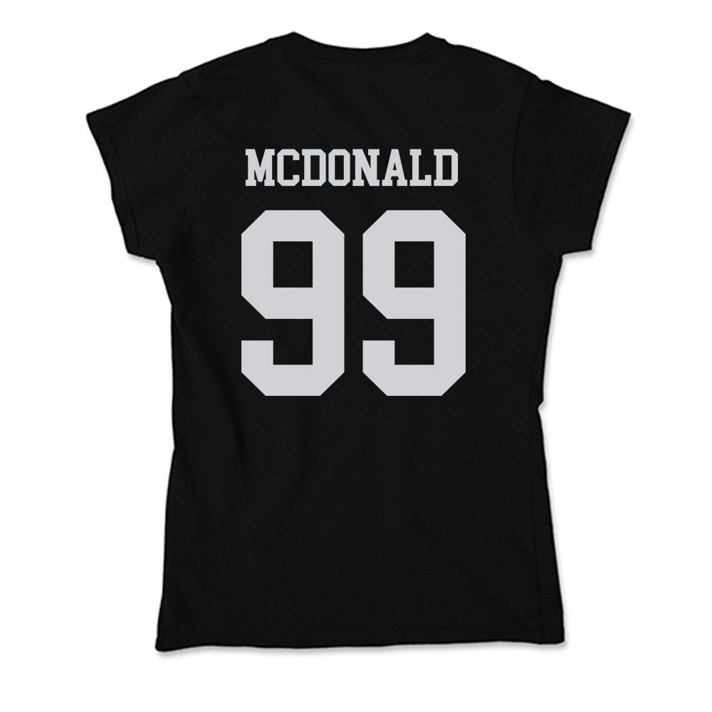 William & Mary - NCAA Football : Nathaniel McDonald - Classic Shersey Soft Style Women’s T-Shirt-1