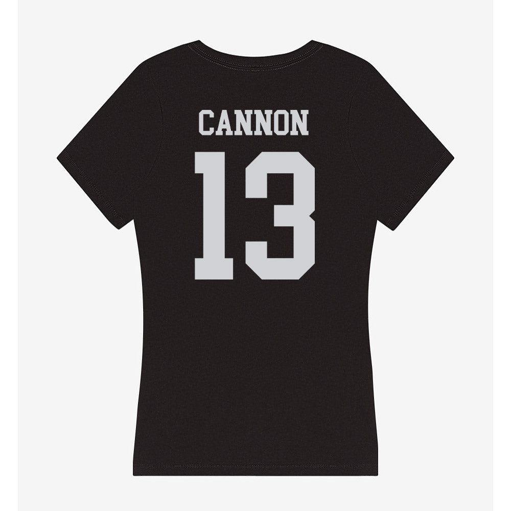 William & Mary - NCAA Football : Trevon Cannon - Classic Shersey Women's V-Neck T-Shirt-1