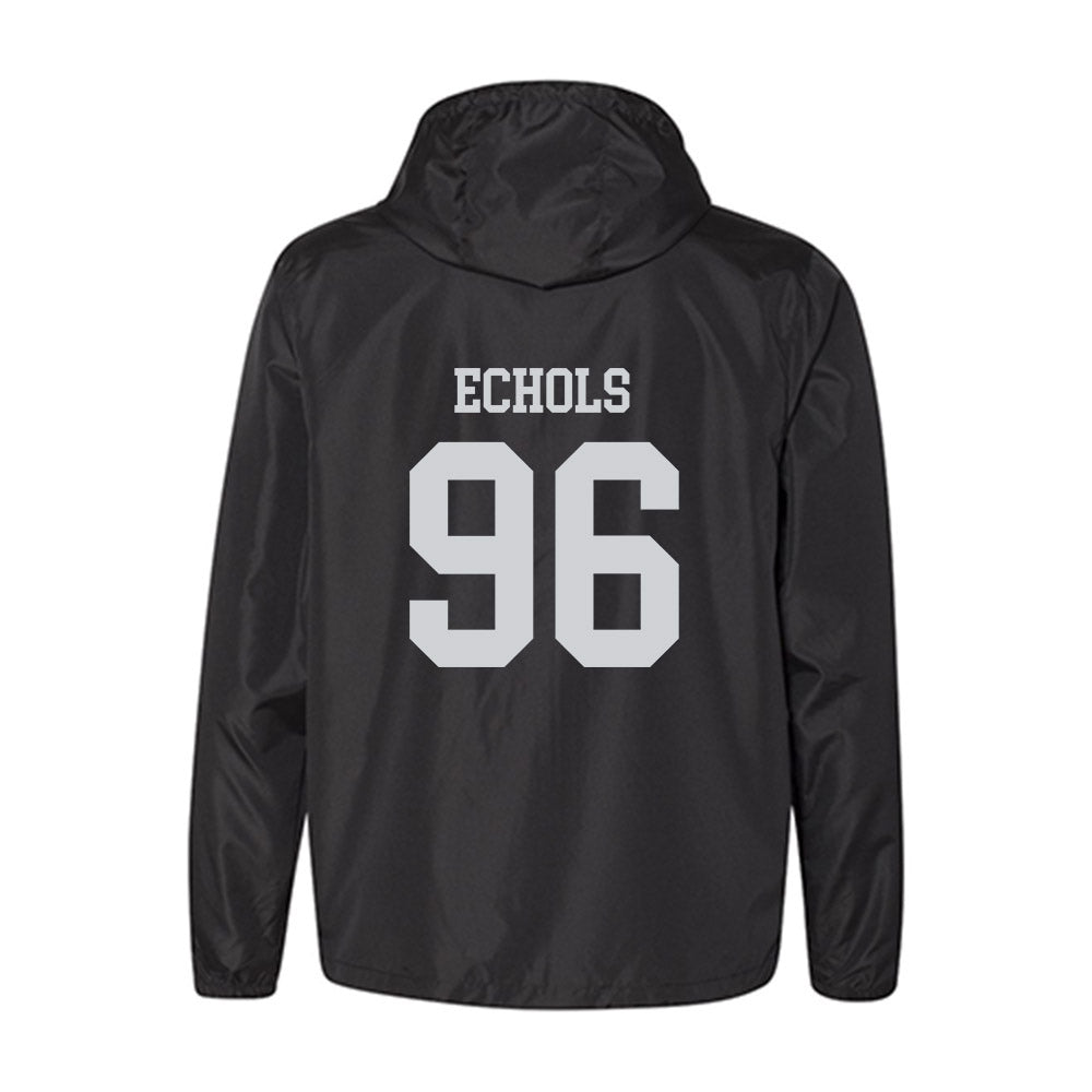 William & Mary - NCAA Football : Brady Echols - Classic Shersey Windbreaker-1