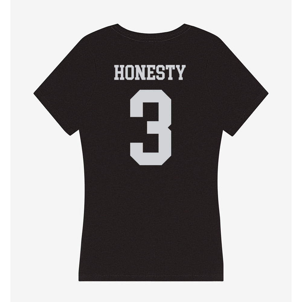 William & Mary - NCAA Football : Alfred Honesty - Classic Shersey Women's V-Neck T-Shirt-1