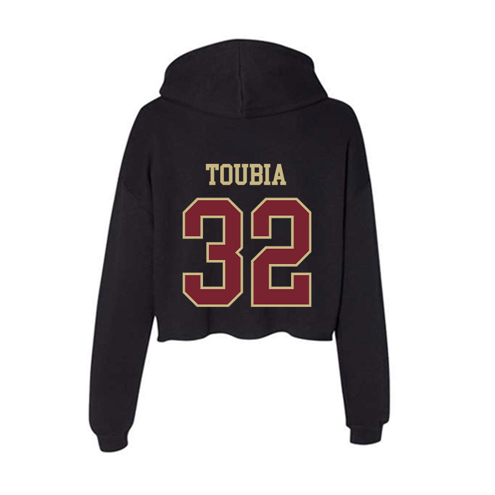 Charleston - NCAA Women's Soccer : Caitlyn Toubia - Women's Crop Fleece Hoodie-1