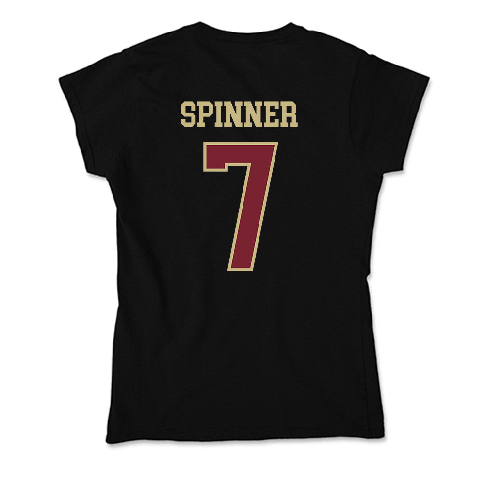 Charleston - NCAA Women's Soccer : Mary Martin Spinner - Soft Style Women’s T-Shirt-1
