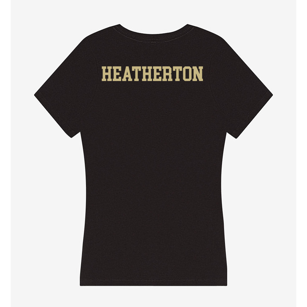 Charleston - NCAA Equestrian : Emma Heatherton - Women's V-Neck T-Shirt-1