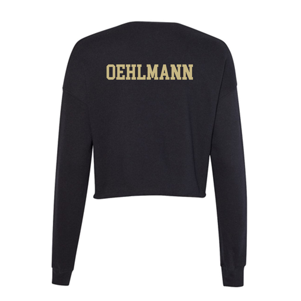Charleston - NCAA Equestrian : Abby Oehlmann - Women's Cropped Crew Fleece-1