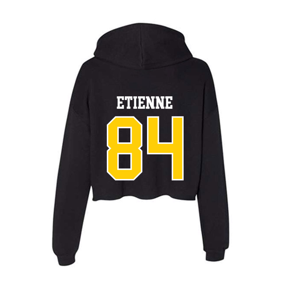 Centre College - NCAA Football : Jaiden Etienne - Women's Crop Fleece Hoodie-1