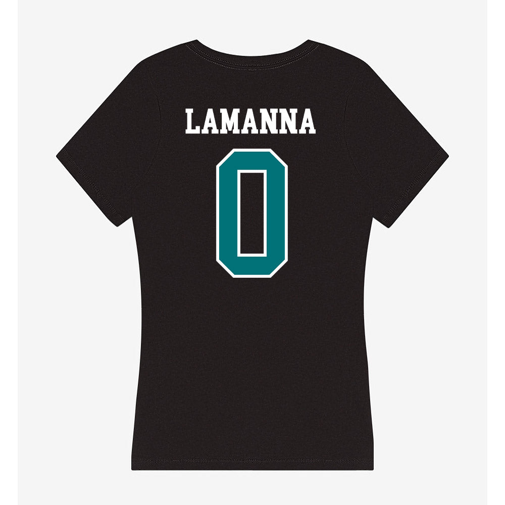 Coastal Carolina - NCAA Women's Soccer : Aris Lamanna - Women's V-Neck T-Shirt-1