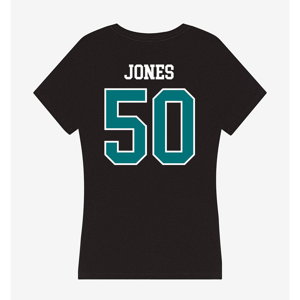 Coastal Carolina - NCAA Football : Nasir Jones - Women's V-Neck T-Shirt-1