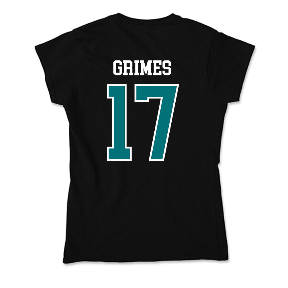 Coastal Carolina - NCAA Women's Basketball : Kinsea Grimes - Soft Style Women’s T-Shirt-1