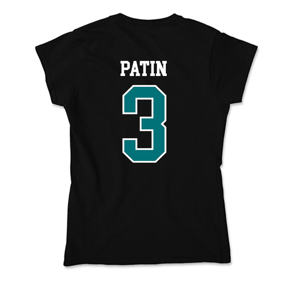 Coastal Carolina - NCAA Women's Basketball : Asia Patin - Soft Style Women’s T-Shirt-1