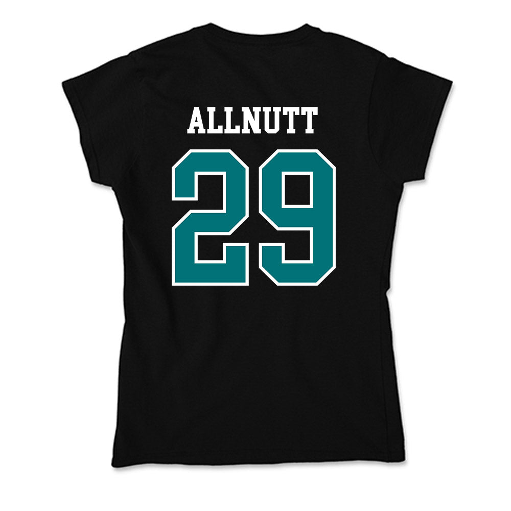 Coastal Carolina - NCAA Women's Lacrosse : reese Allnutt - Soft Style Women’s T-Shirt-1