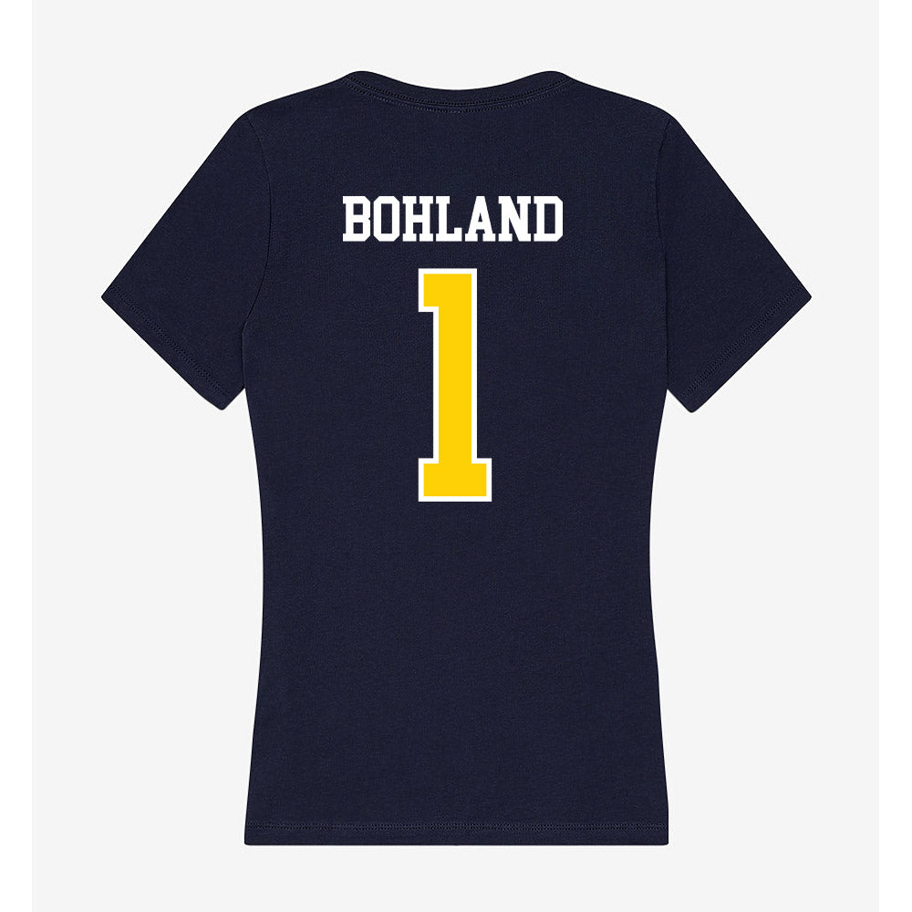 AU - NCAA Football : Jackson Bohland - Women's V-Neck T-Shirt-1