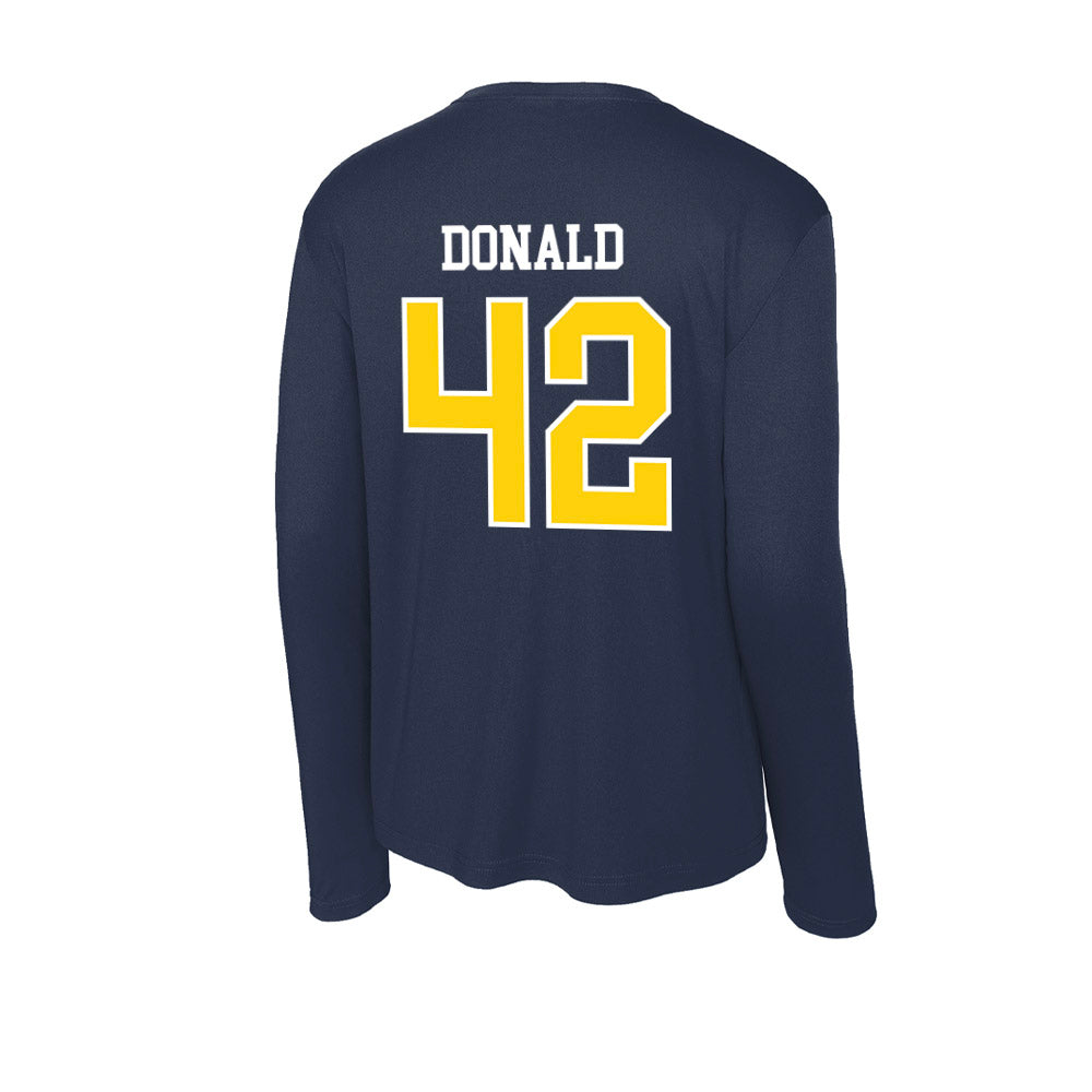 AU - NCAA Women's Basketball : Mia Donald - Activewear Long Sleeve T-Shirt-1