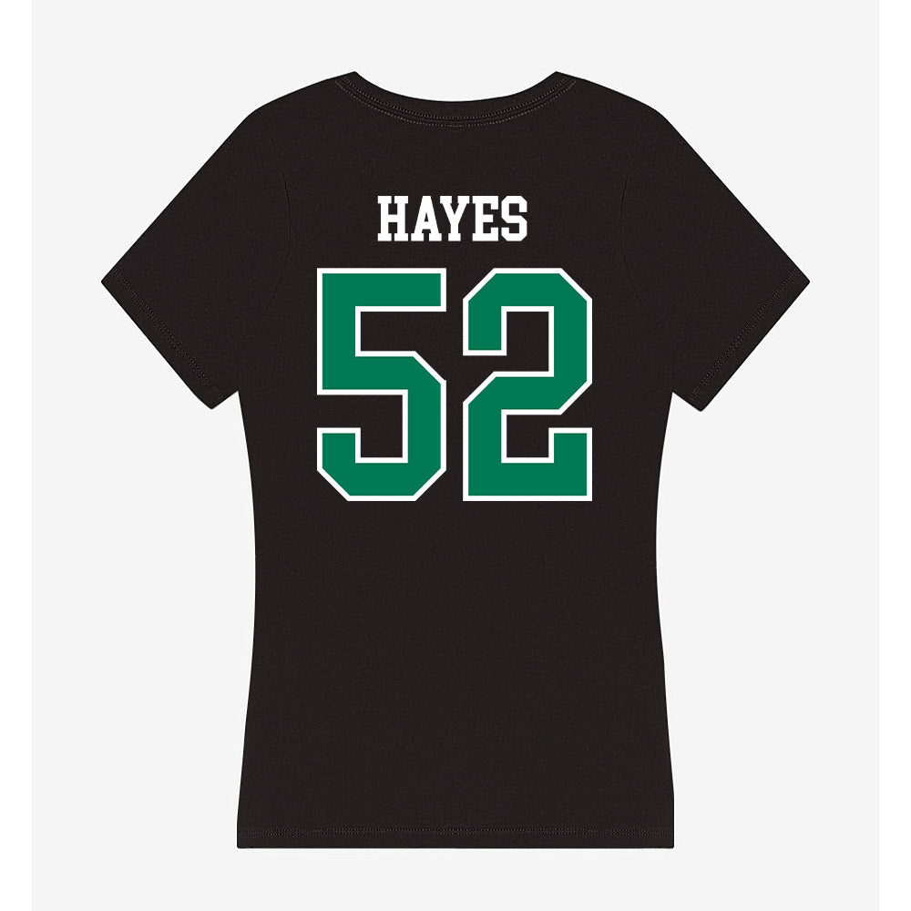 Northeastern State - NCAA Football : CMariyun Hayes - Women's V-Neck T-Shirt-1
