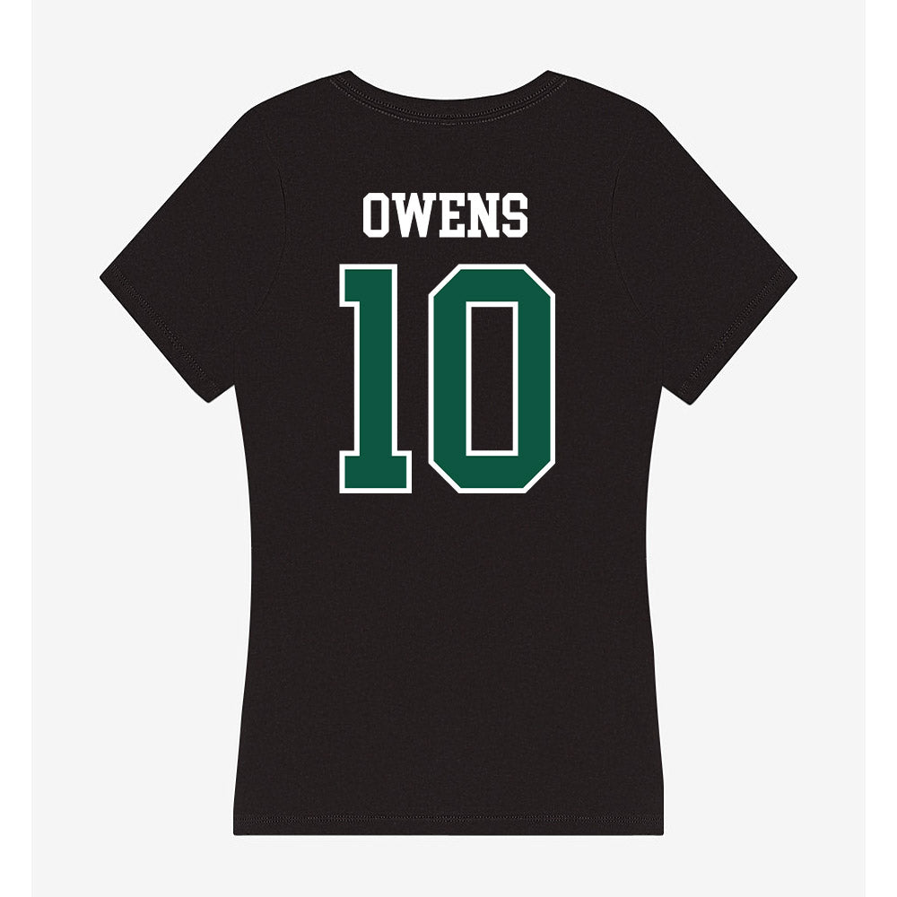 Northeastern State - NCAA Football : Marvelous Owens - Women's V-Neck T-Shirt-1