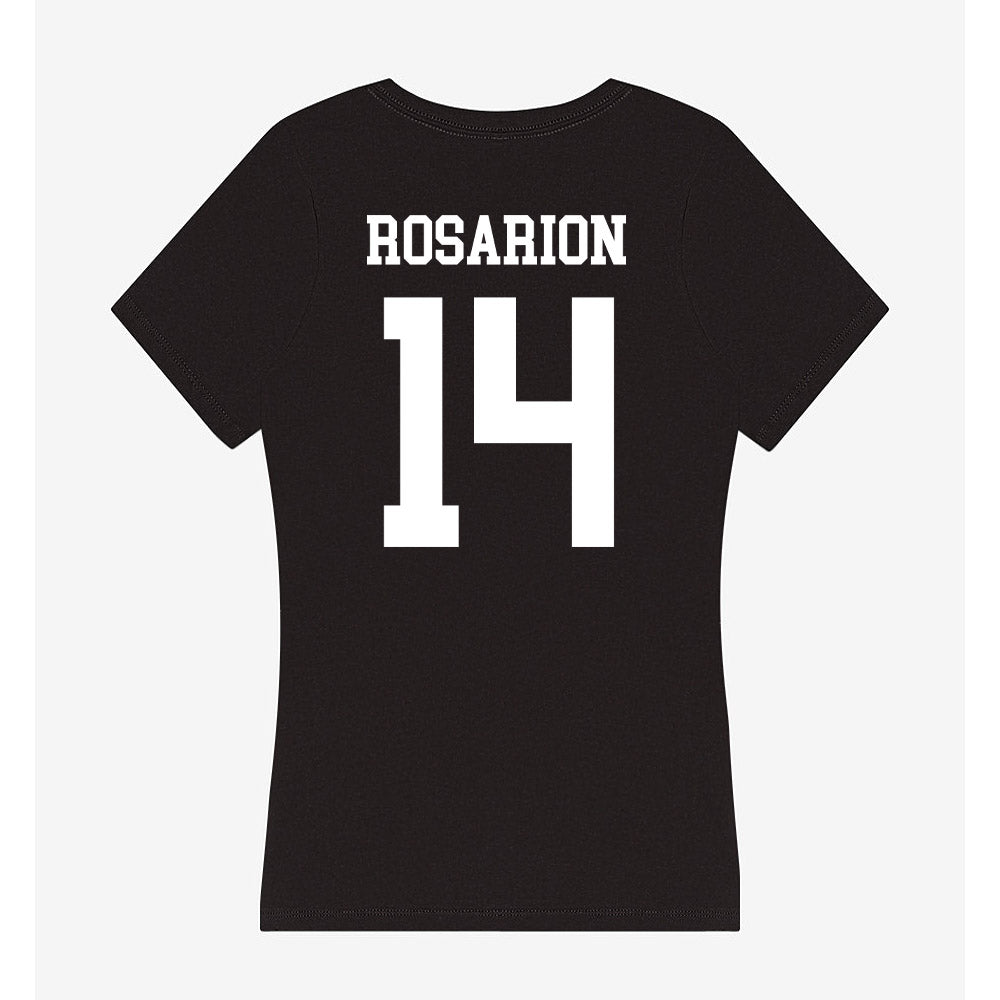 Nevada - NCAA Women's Basketball : Maia Rosarion - Women's V-Neck T-Shirt-1