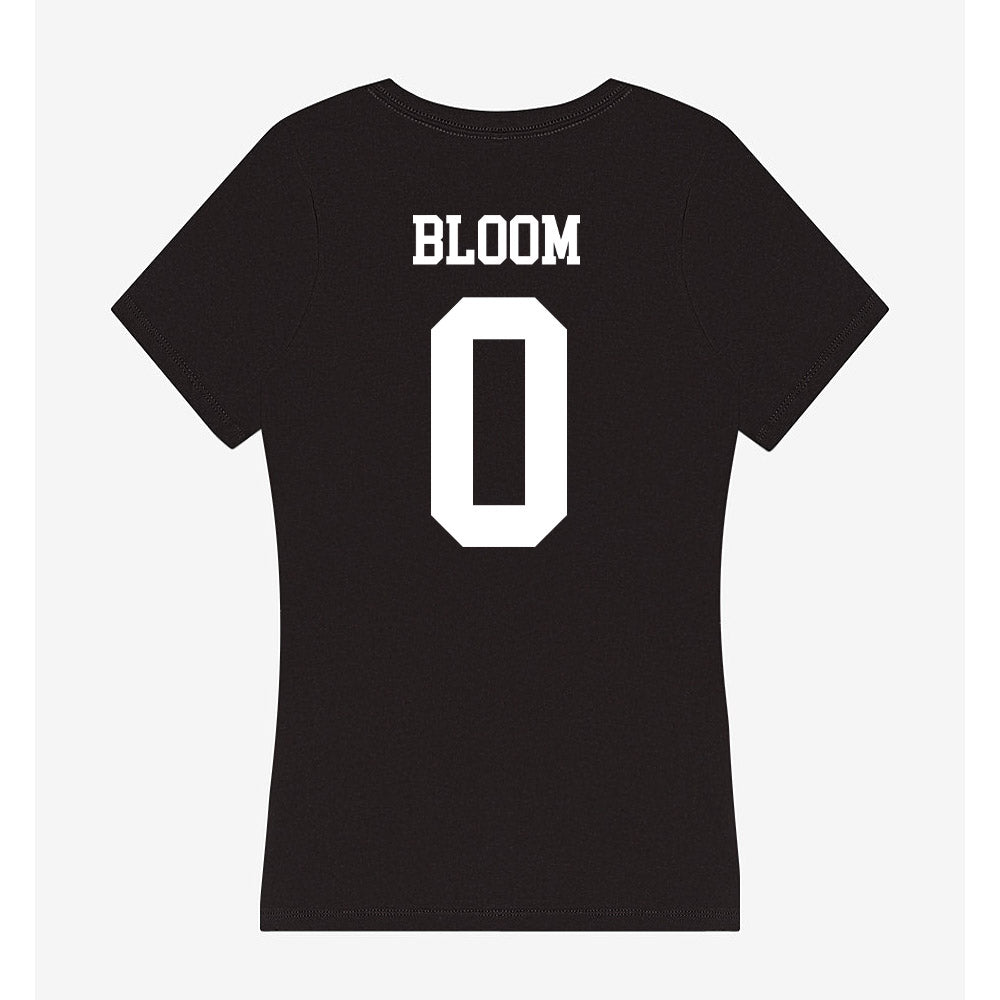 Nevada - NCAA Women's Basketball : Monet Bloom - Women's V-Neck T-Shirt-1