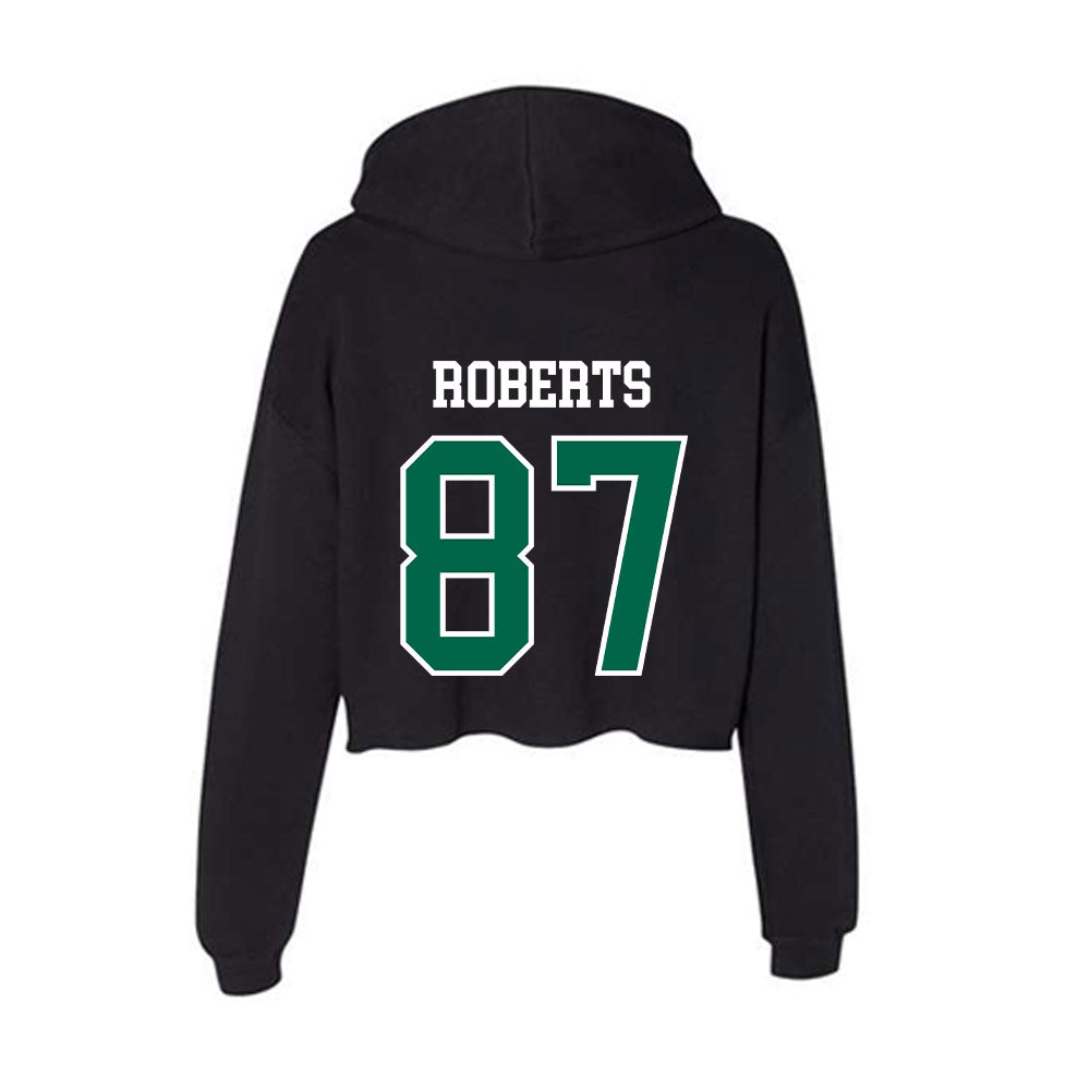 Tulane - NCAA Football : Cameron Roberts - Women's Crop Fleece Hoodie-1