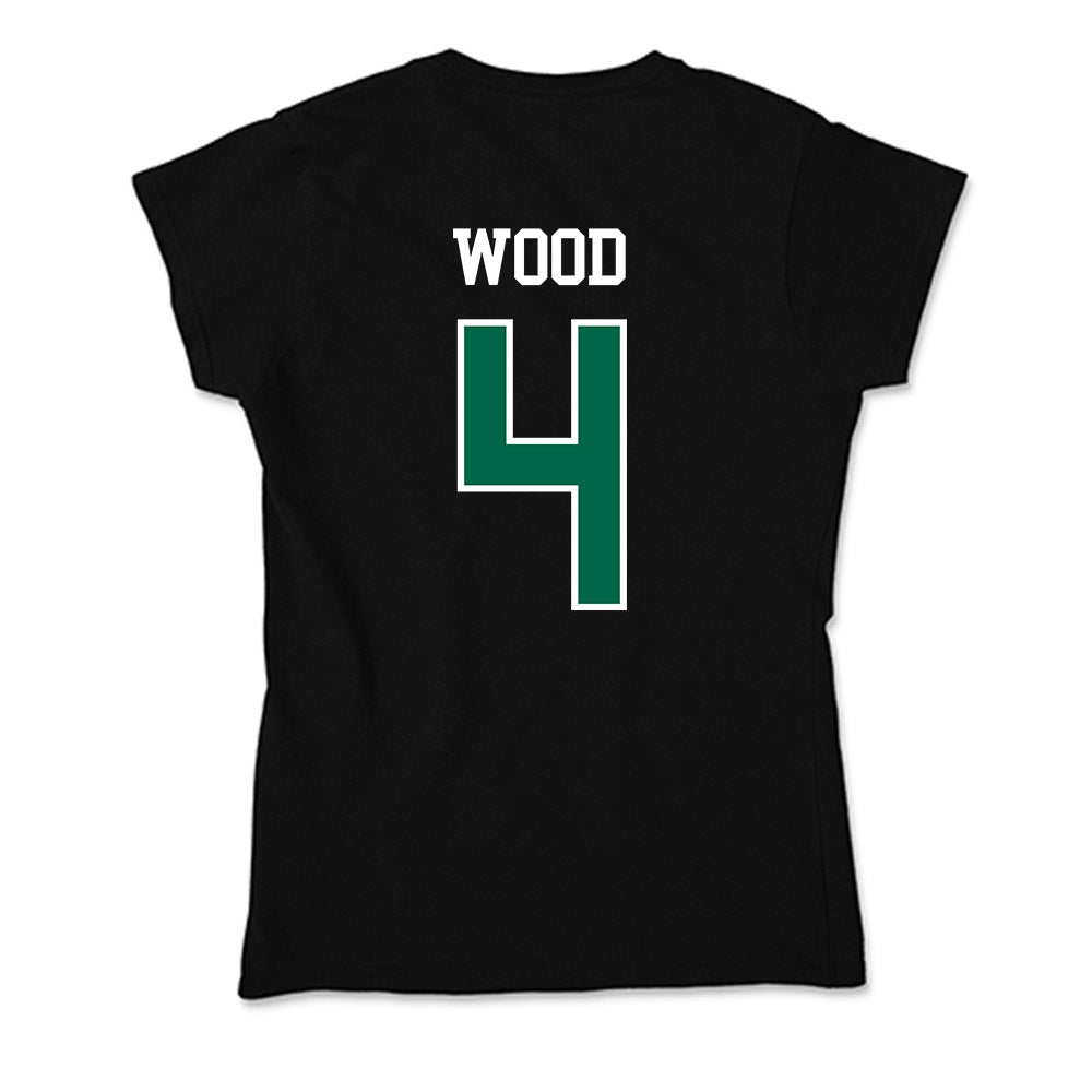 Tulane - NCAA Baseball : Tye Wood - Soft Style Women’s T-Shirt-1