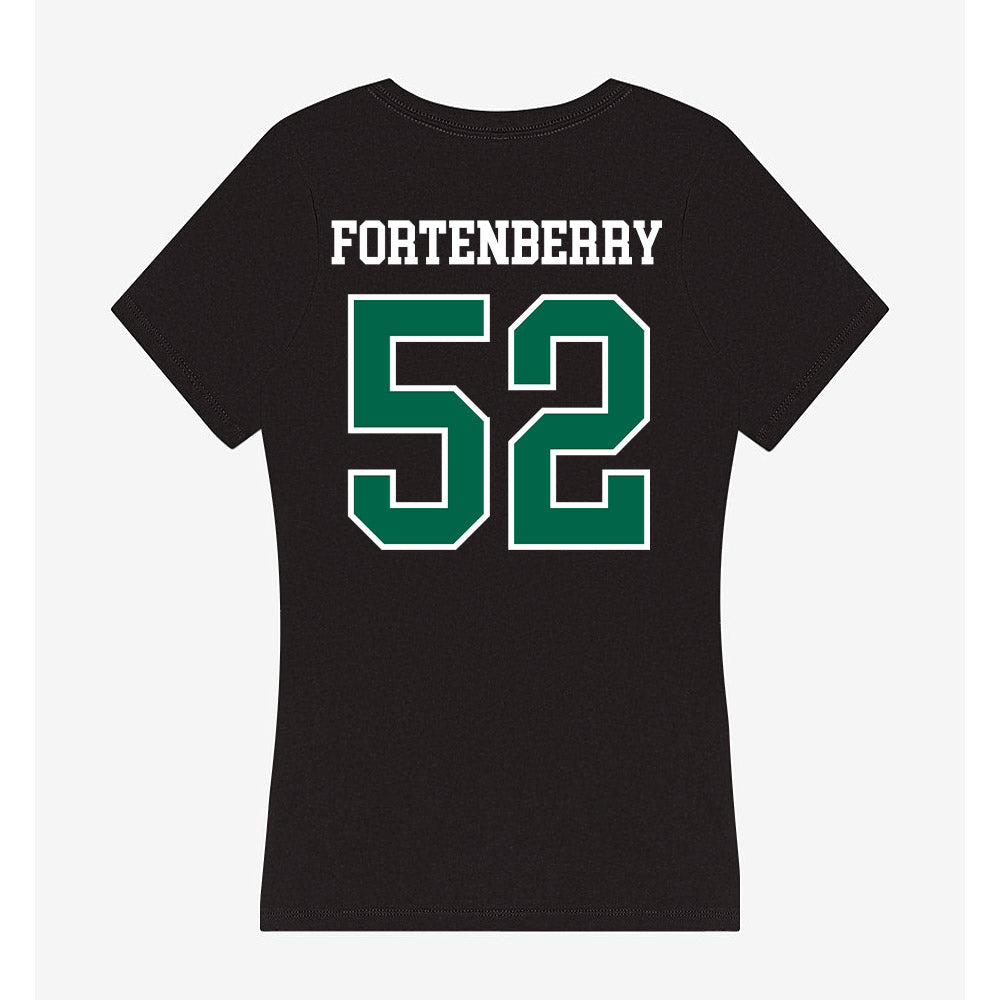 Tulane - NCAA Football : Tristen Fortenberry - Women's V-Neck T-Shirt-1