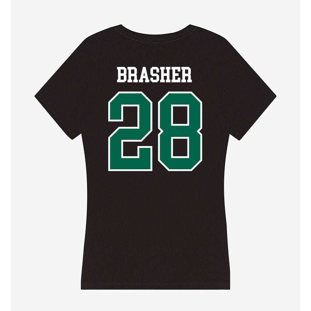 Tulane - NCAA Football : Dylan Brasher - Women's V-Neck T-Shirt-1
