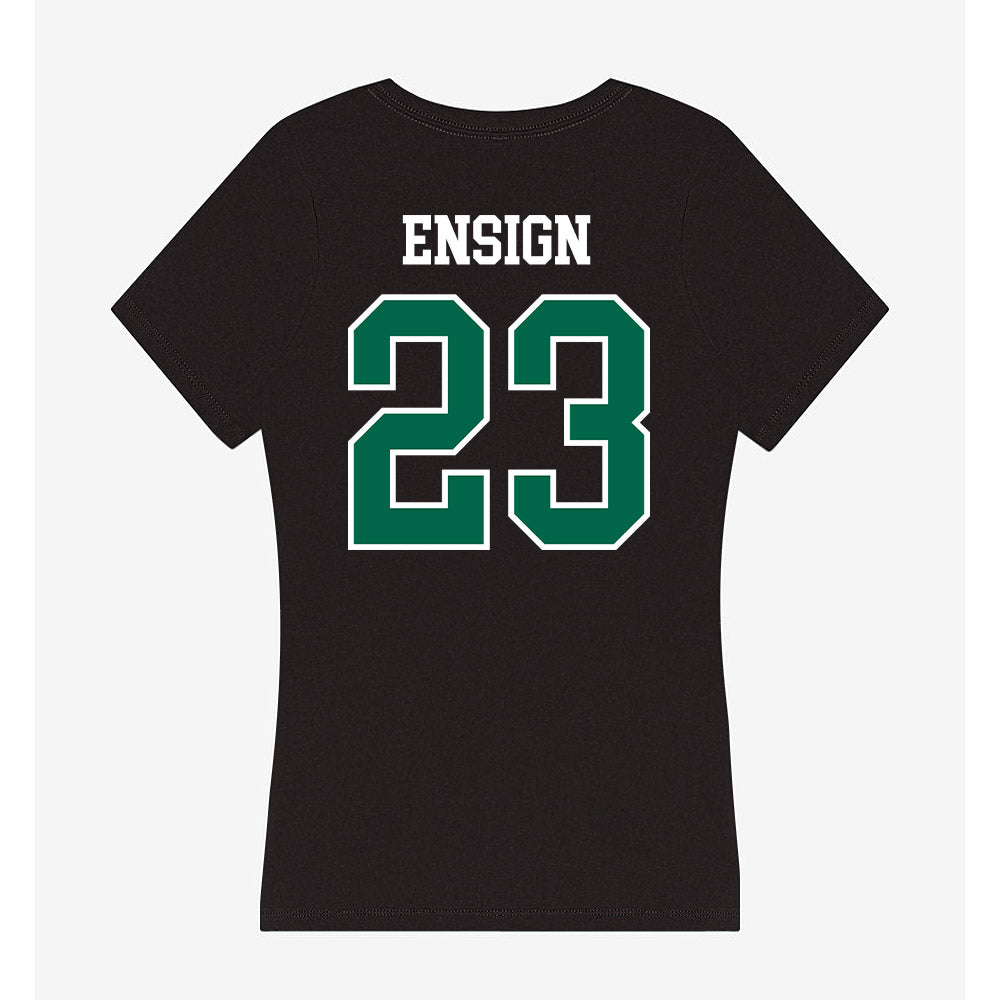 Tulane - NCAA Beach Volleyball : Skylar Ensign - Women's V-Neck T-Shirt-1