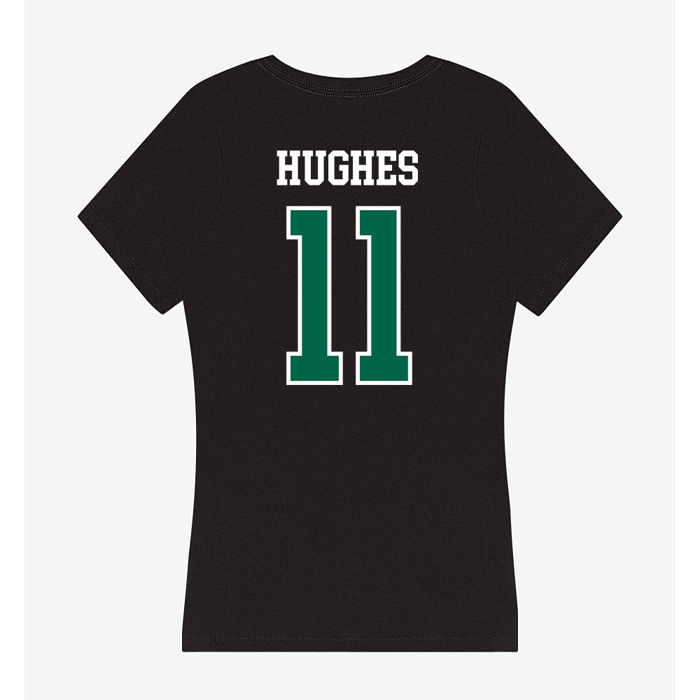 Tulane - NCAA Football : Dalton Hughes - Women's V-Neck T-Shirt-1