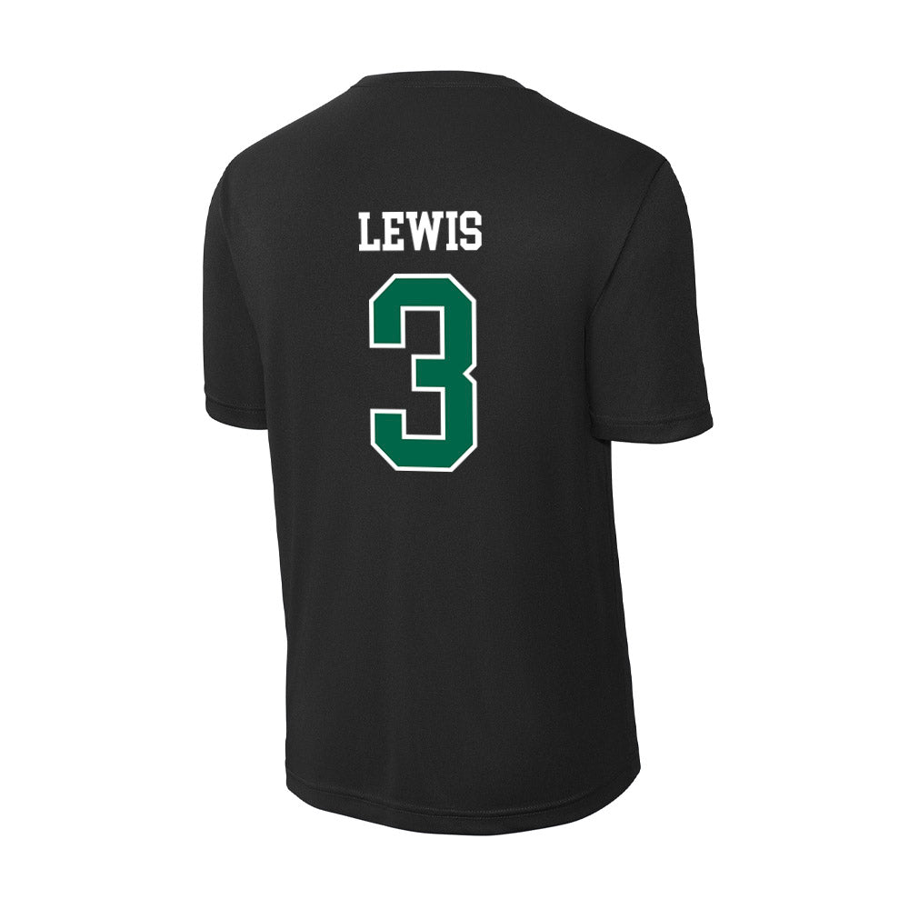 Tulane - NCAA Men's Basketball : Krystian Lewis - Activewear T-Shirt-1