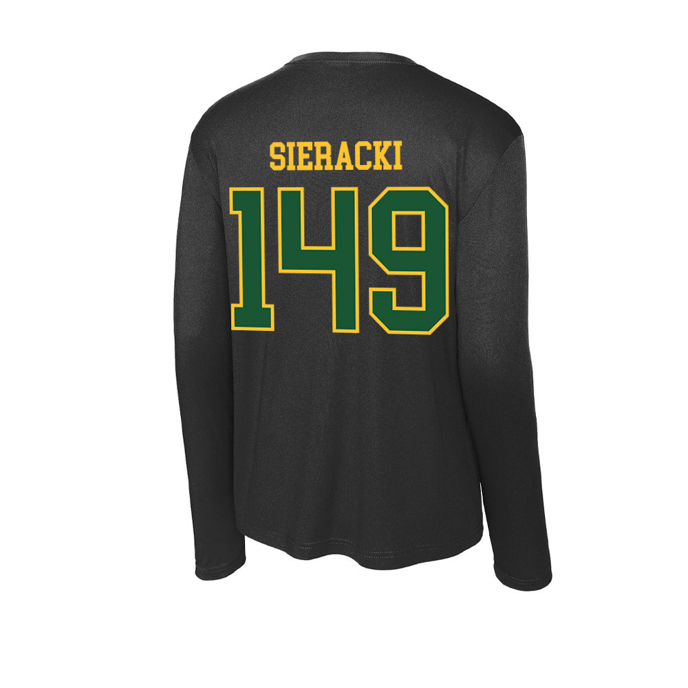 GMU - NCAA Wrestling : Keagan Sieracki - Activewear Long Sleeve T-Shirt-1