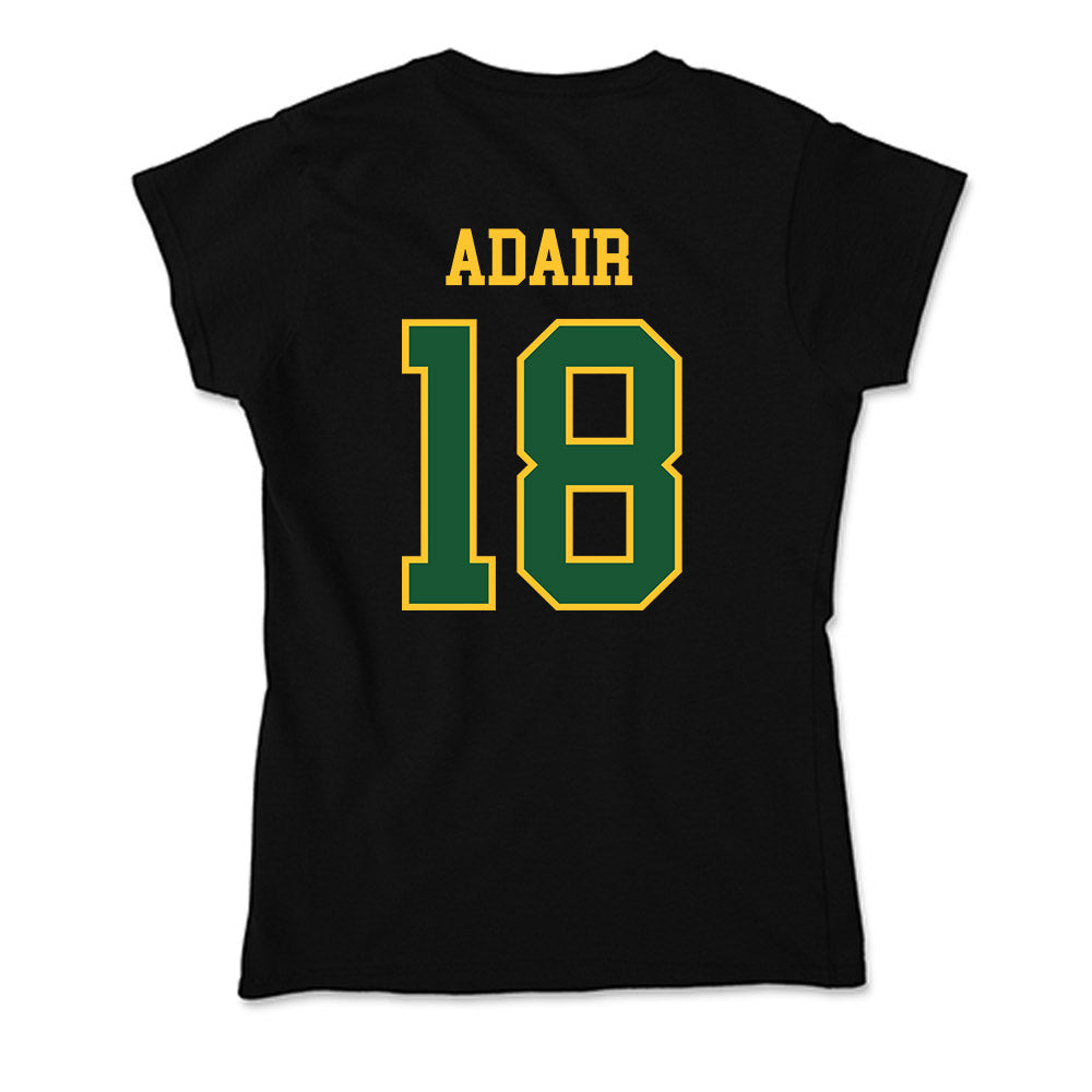 GMU - NCAA Men's Basketball : Emmett Adair - Soft Style Women’s T-Shirt-1
