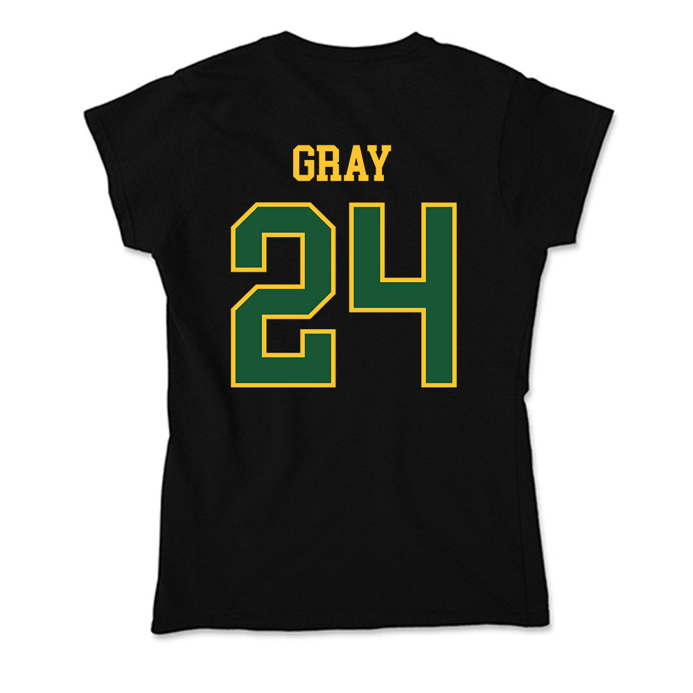 GMU - NCAA Softball : Meghan Gray - Soft Style Women’s T-Shirt-1