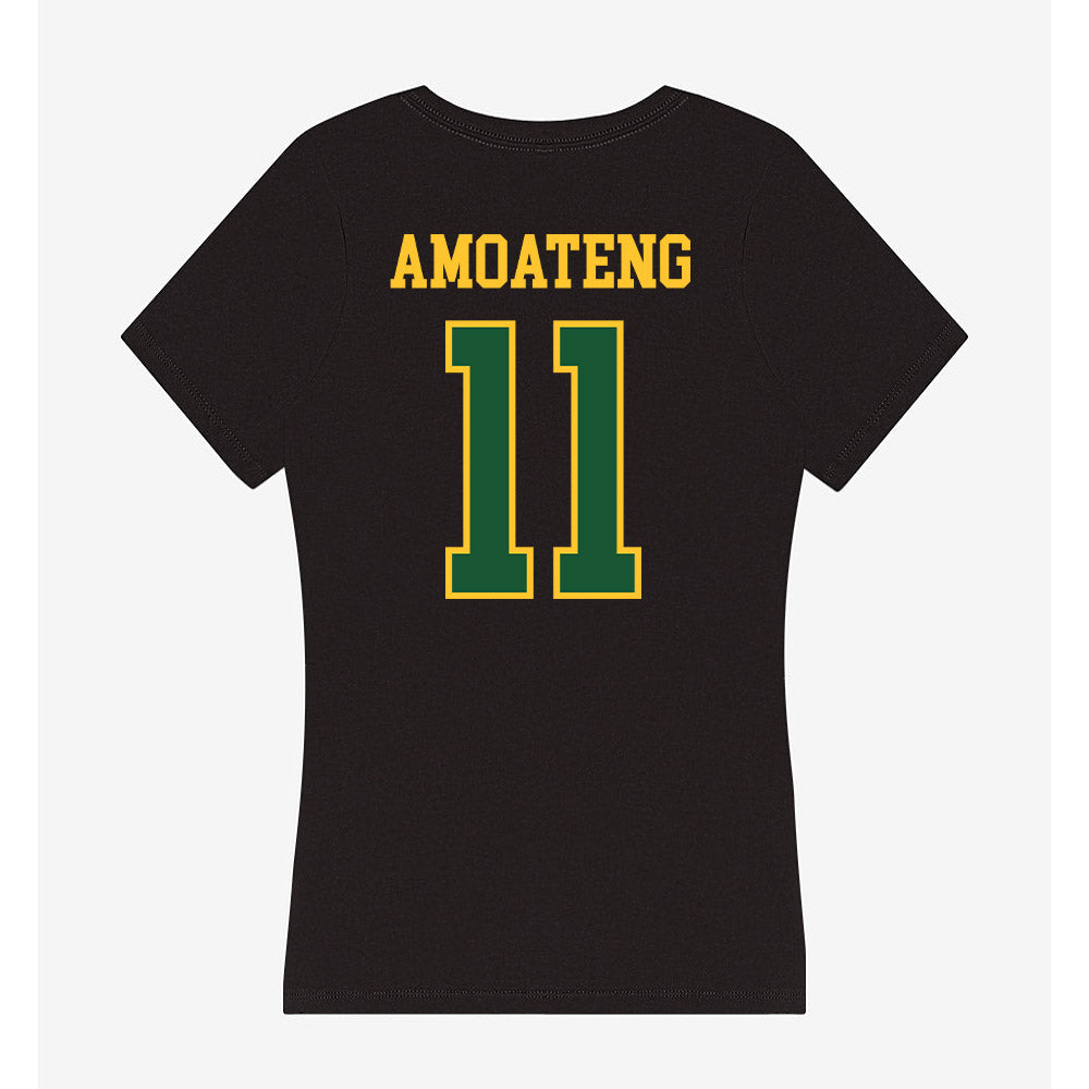 GMU - NCAA Women's Basketball : Mary Amoateng - Women's V-Neck T-Shirt-1