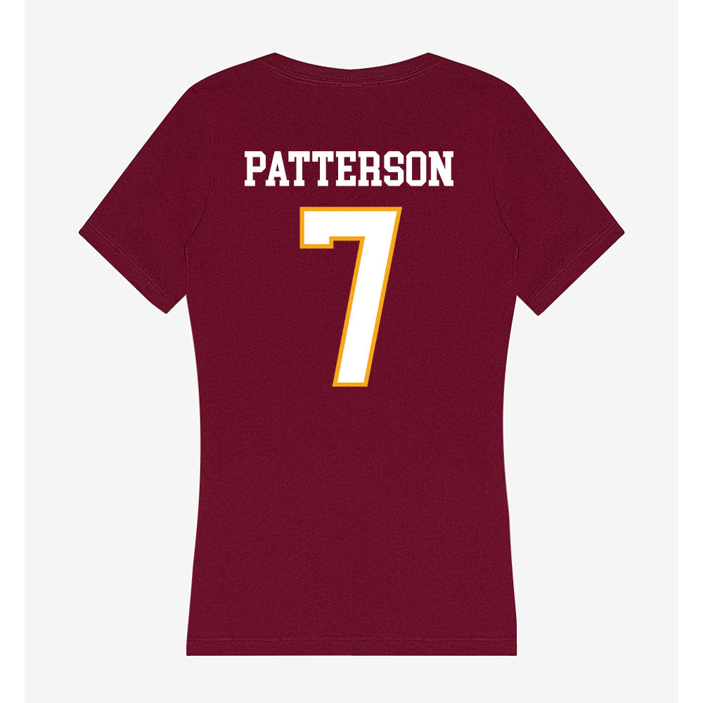 Loyola - NCAA Softball : Mackenzie Patterson - Women's V-Neck T-Shirt-1