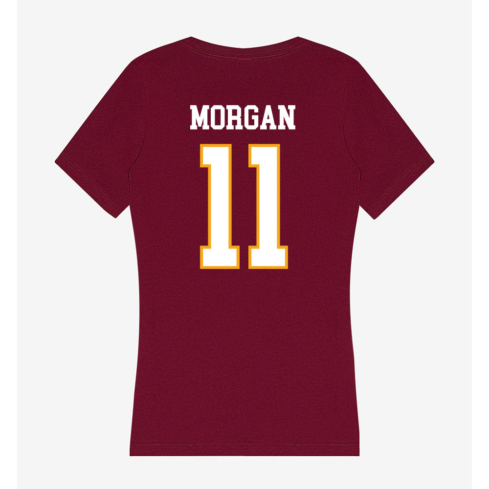 Loyola - NCAA Women's Volleyball : Chloe Morgan - Women's V-Neck T-Shirt-1