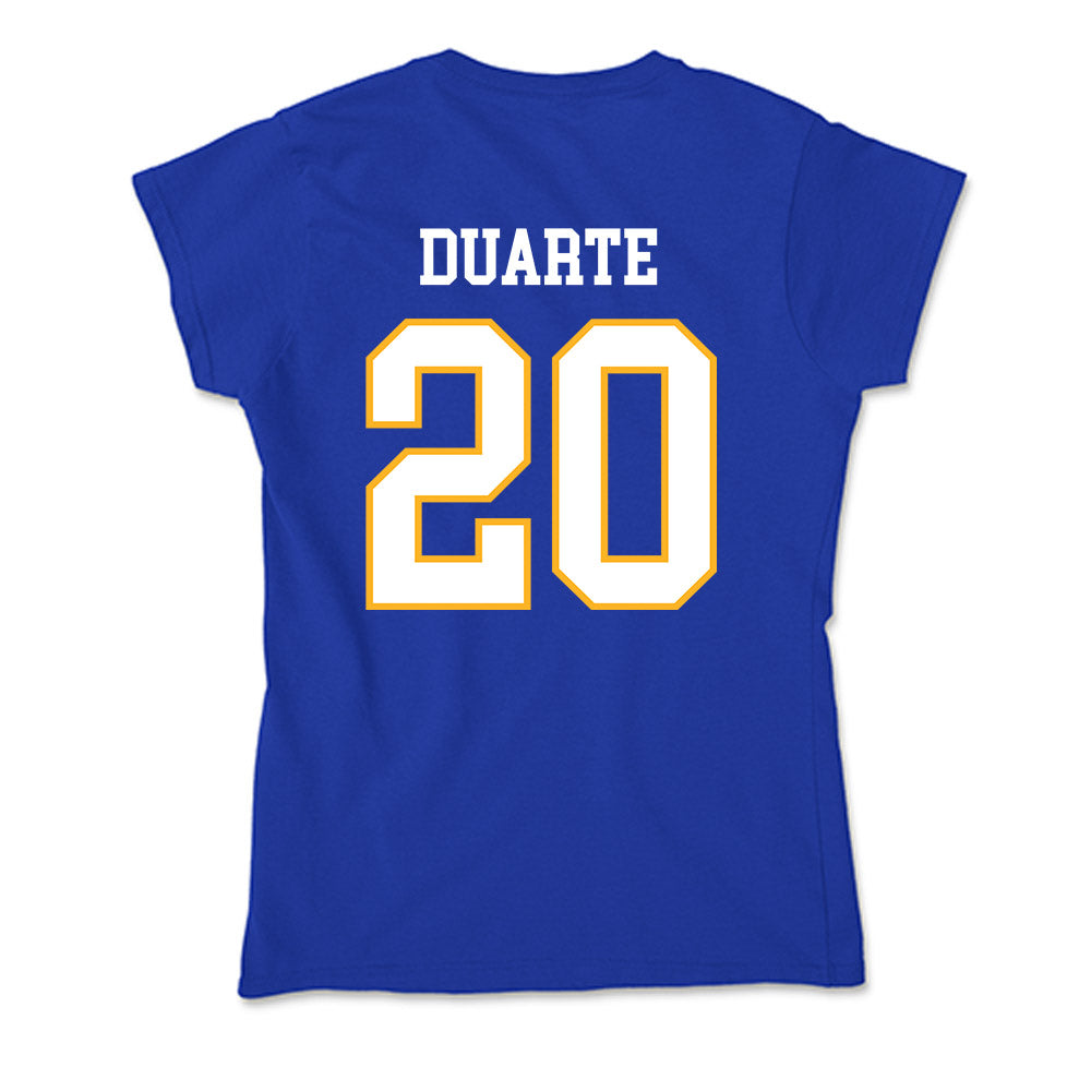 SJSU - NCAA Men's Soccer : Fernando Duarte - Soft Style Women’s T-Shirt-1