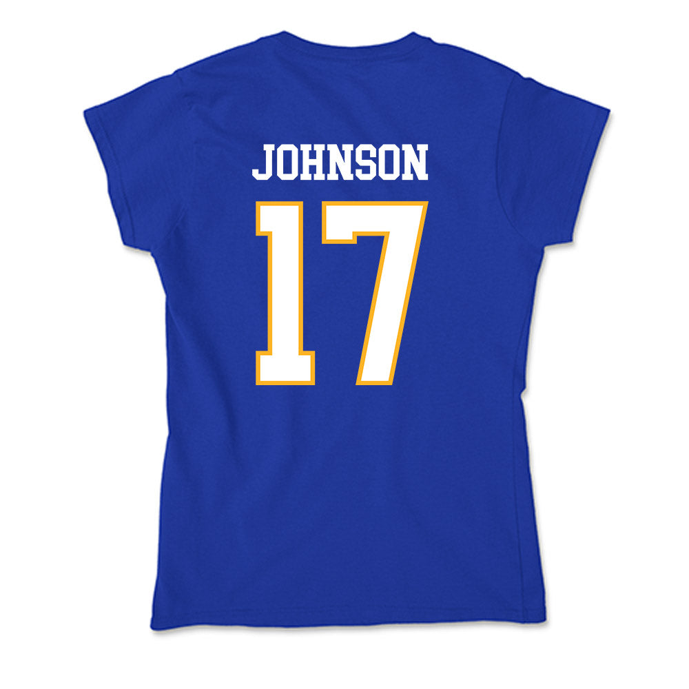 SJSU - NCAA Men's Water Polo : Aidan Johnson - Soft Style Women’s T-Shirt-1