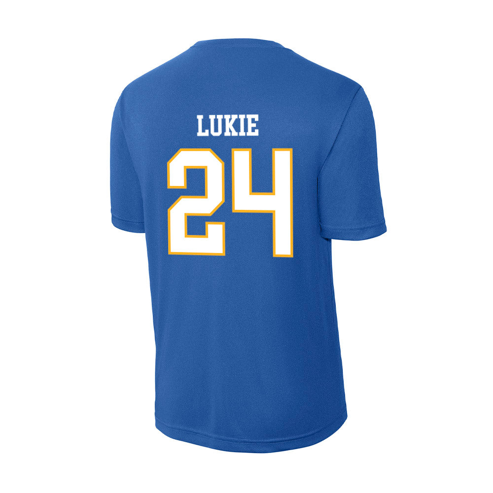 SJSU - NCAA Women's Water Polo : Amelia Lukie - Activewear T-Shirt-1